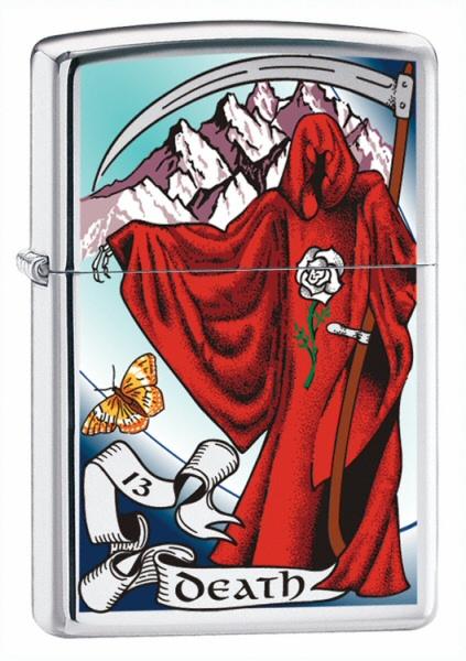 Zippo Tarot Death Card 24328 Feuerzeug
