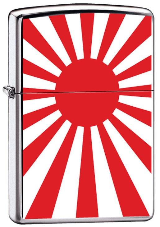 Zippo Japan Flag Rising Sun 7962 Feuerzeug