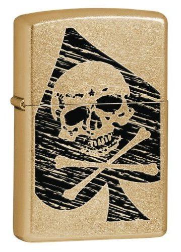Zippo Ace of Spades Skull 6324 Feuerzeug