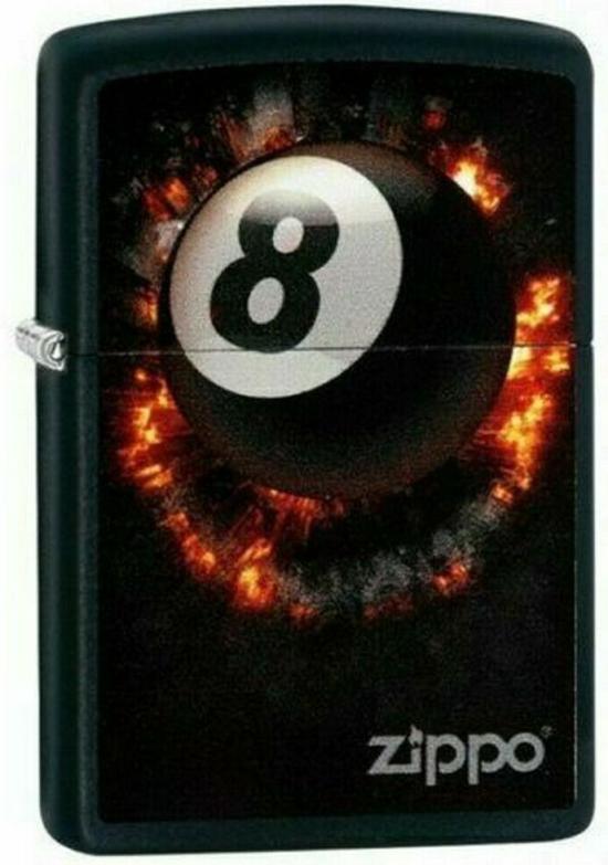  Zippo Fire 8 Ball 5428 Feuerzeug