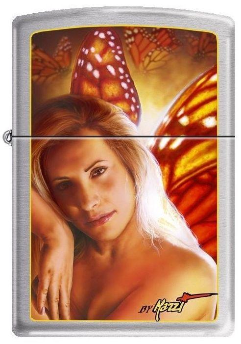 Zippo Mazzi Woman Butterfly Wings 5060 Feuerzeug