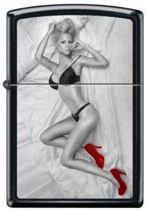 Zippo Red Shoe Girl 8089 Feuerzeug