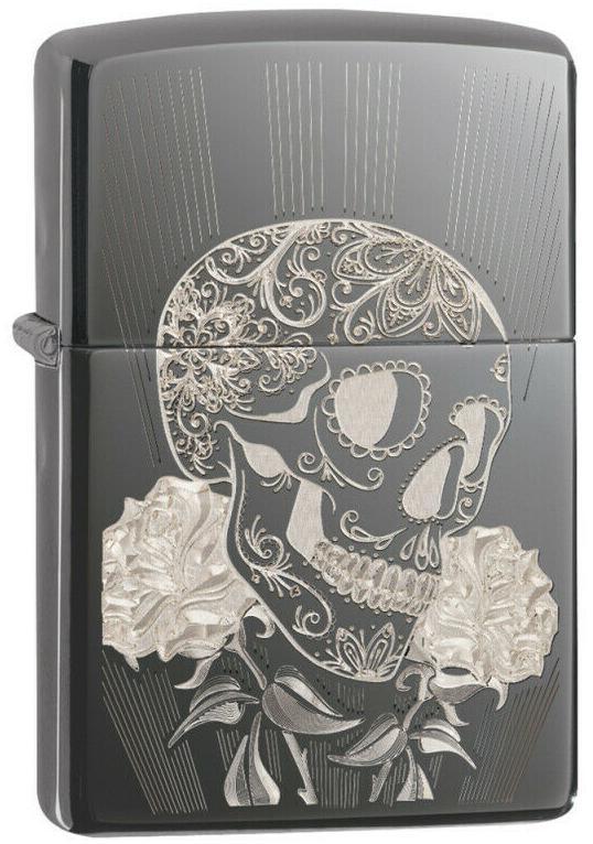  Zippo Fancy Skull 29883 Feuerzeug