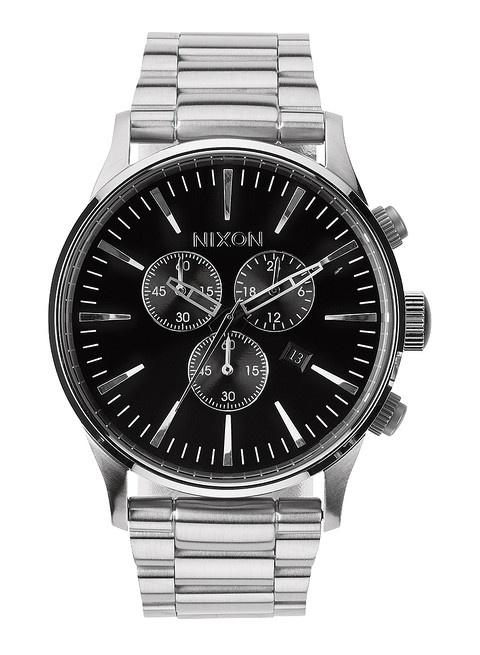  Nixon Sentry Chrono Natural/Silver A424 1603 Uhren