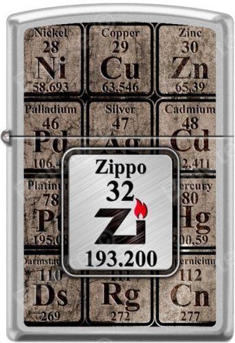 Zippo Table Of Elements 7838 Feuerzeug