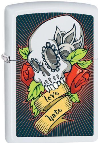 Zippo Tattoo Skull 28859 Feuerzeug