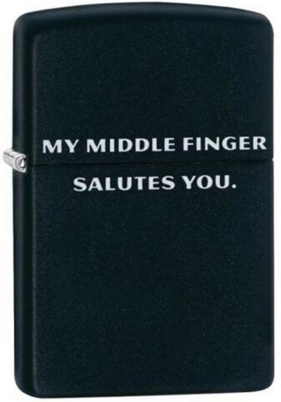  Zippo Middle Finger Salutes You 29867 Feuerzeug