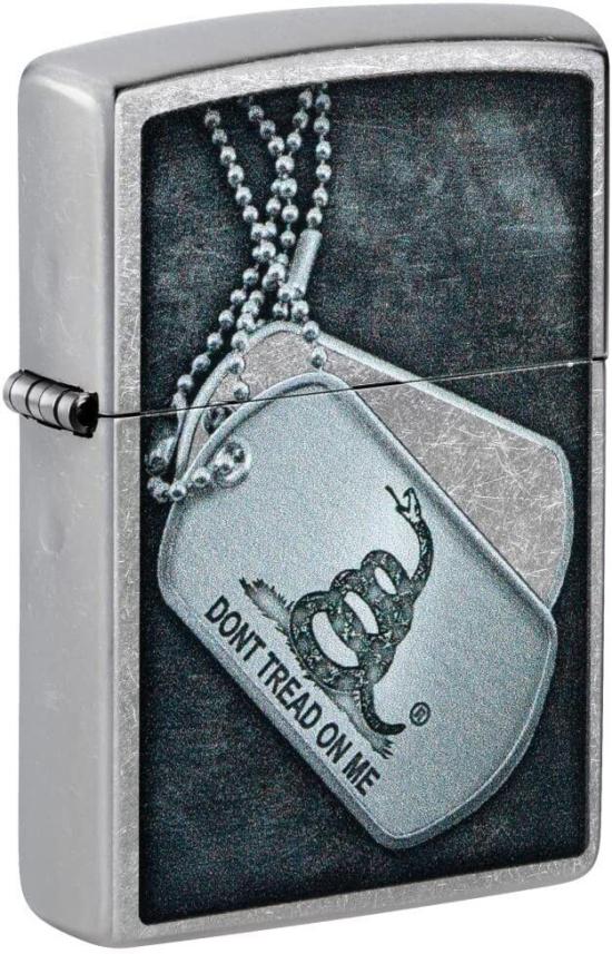  Zippo Dont Tread On Me Dog Tag 48119 feuerzeug