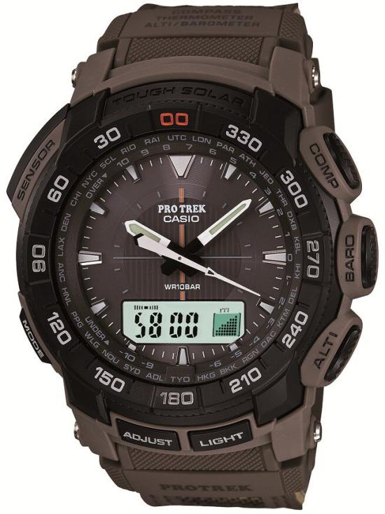  Casio Pro Trek PRG-550B-5 Uhren