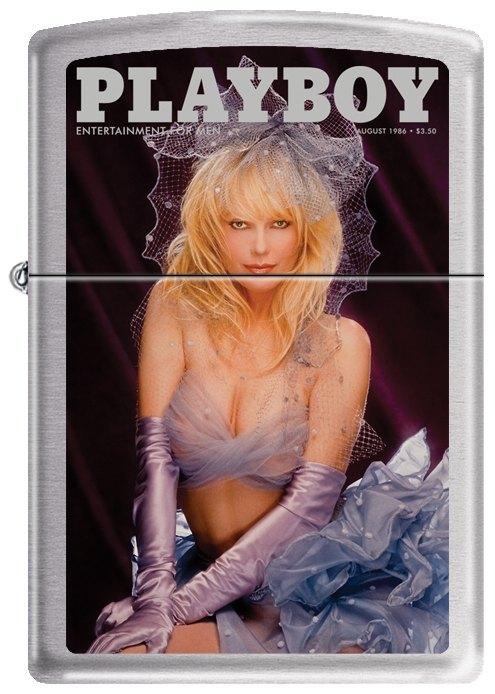 Zippo Playboy Cover 1986 August 1194 Feuerzeug