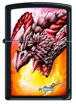 Zippo Mazzi - Dragon and Flames 7948 Feuerzeug