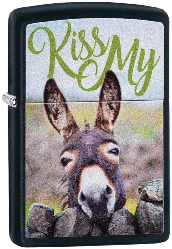  Zippo Kiss My Donkey 29868 Feuerzeug