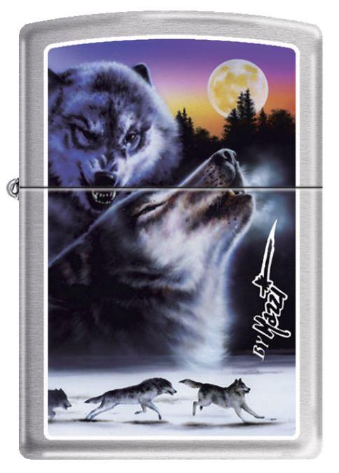 Zippo Mazzi - Untamed Wolves 1932 Feuerzeug