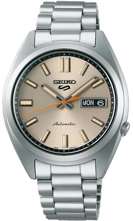  Seiko SRPK91K1 5 Sports SNXS Beige Chinos Automatic uhren
