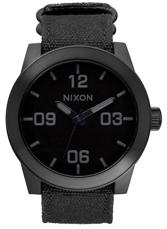  Nixon Corporal All Black A243 001 Uhren