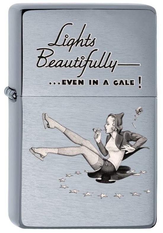 Zippo Skater Girl Windy Varga 28537 Feuerzeug