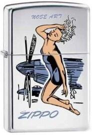 Zippo Nose Art Pin-Up Girl 6886 Feuerzeug