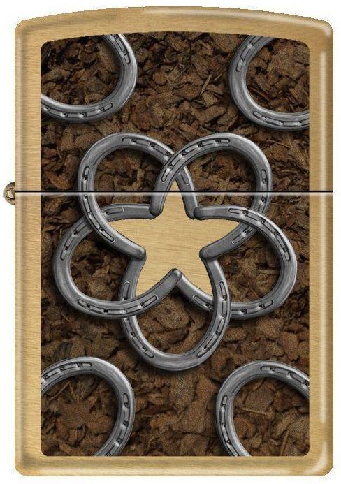 Zippo Horseshoe Stars 4583  Feuerzeug