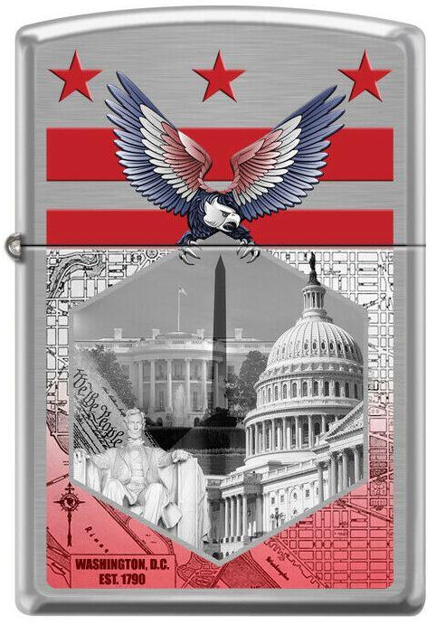  Zippo Washington DC 8391 Feuerzeug