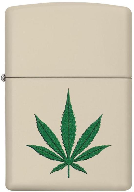 Zippo 6218 Cannabis Leaf Feuerzeug
