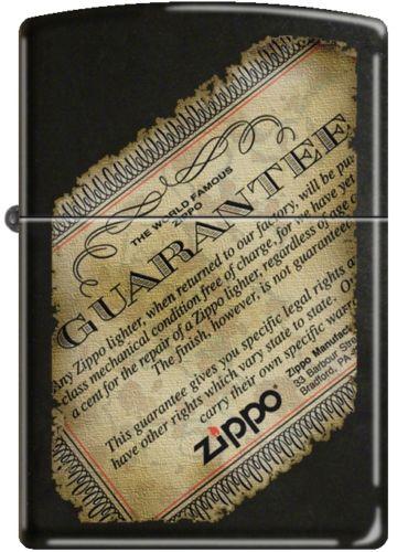 Zippo Lifetime Guarantee 9210 Feuerzeug