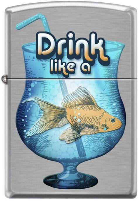  Zippo Drink Like a Fish 9533 feuerzeug