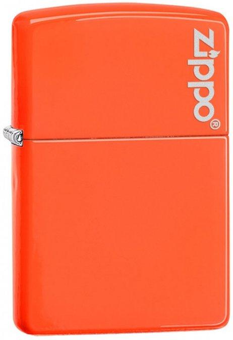 Zippo Logo Orange 26746 Feuerzeug