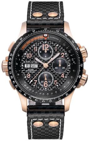 Hamilton Khaki X-Wind Automatic Gold Rose H77696793 Uhren