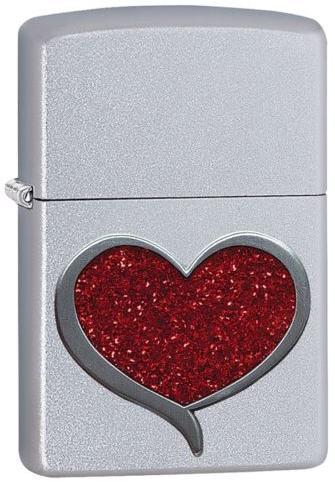Zippo Glitter Heart 20042 Feuerzeug