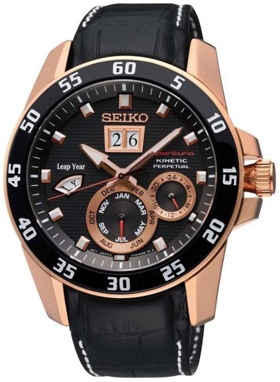 Seiko SNP056P1 Sportura Kinetic Perpetual Uhren