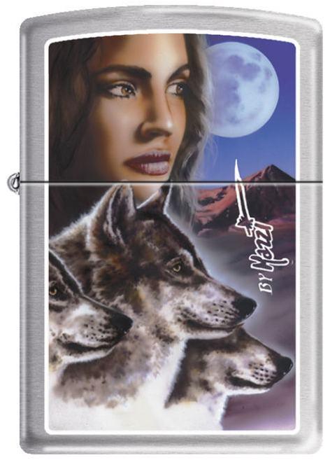 Zippo Mazzi Wolves Night 1934 Feuerzeug