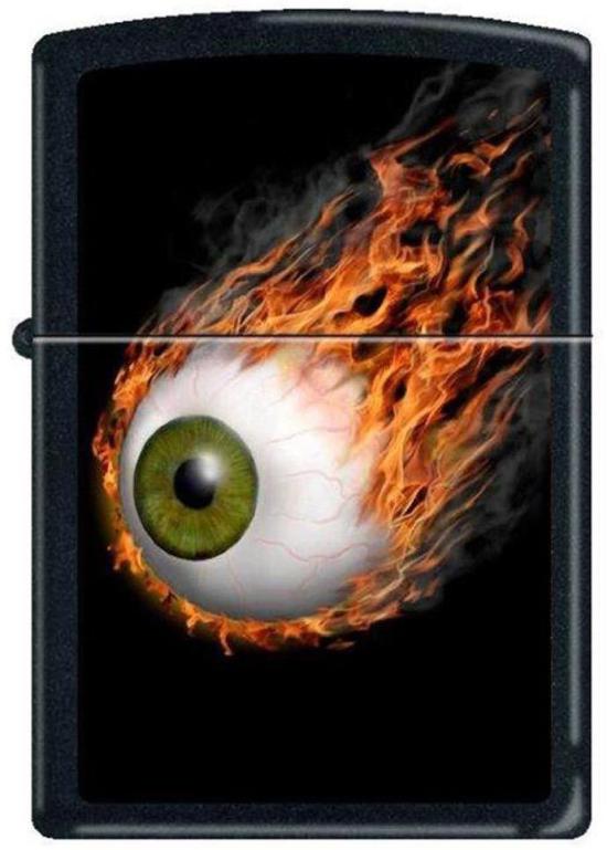 Zippo Flaming Eyeball 2912 Feuerzeug