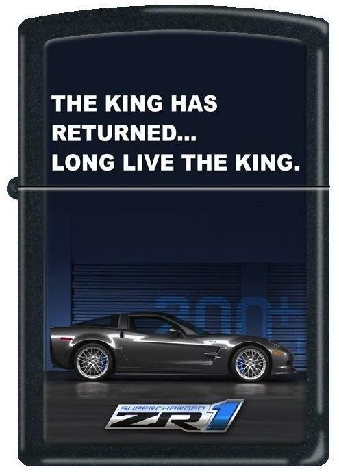 Zippo Corvette Long Live The King ZR1 1276 Feuerzeug