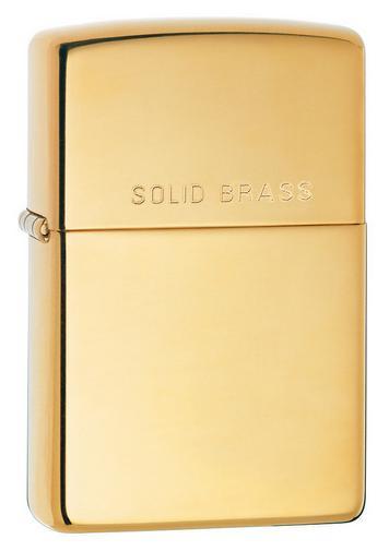 Zippo Solid Brass 24001 Feuerzeug