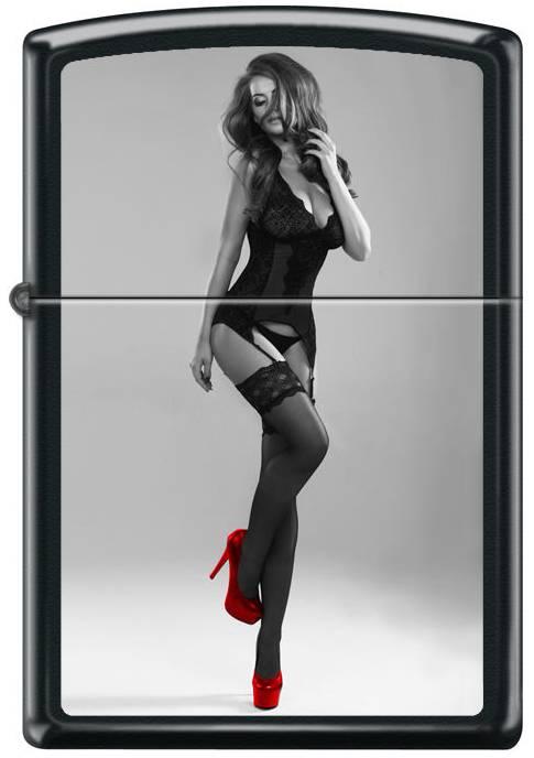 Zippo Red Shoe Girl 3647 Feuerzeug