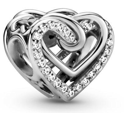  Pandora Entwined Hearts 799270C01 clip